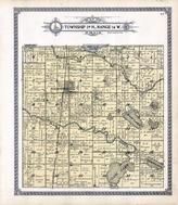 Township 39 N., Range 16 W., Webster, Clam River, Yellow River, Pike Lake, Bass Lake, Devil's Lake, Burnett County 1915